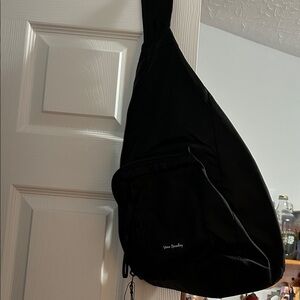 Vera Bradley Black Sling Bag